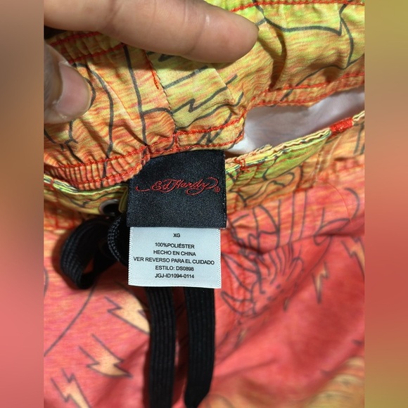 Ed Hardy Vibrant Colors Men’s Trunks Size XL - Picture 9 of 9